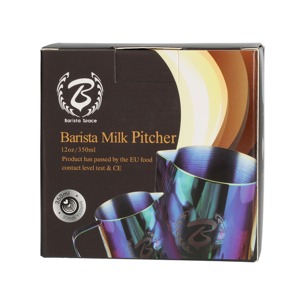 Barista Space - Teflon Star Night Black - 350ml - Kanvička na mlieko -  Kávovač.sk - všetko pre dobrú kávu